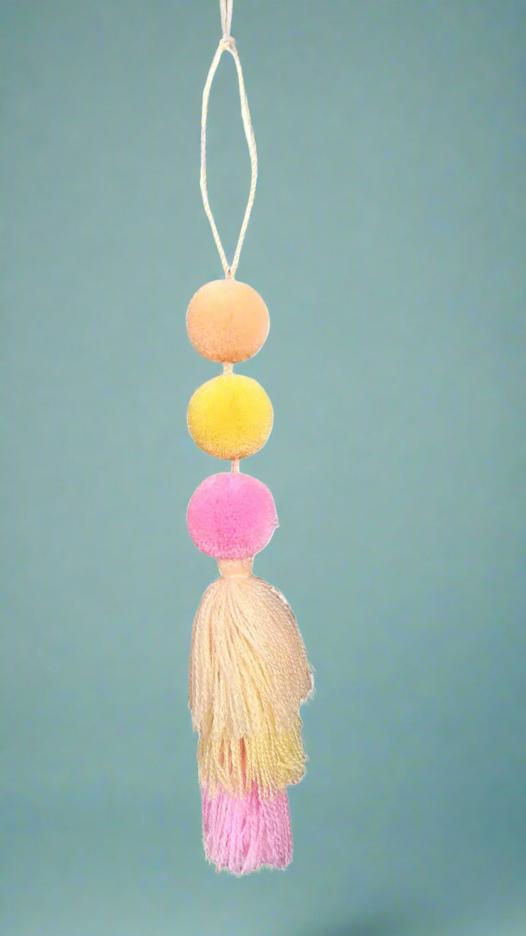 Pastel Multicolor Pompom