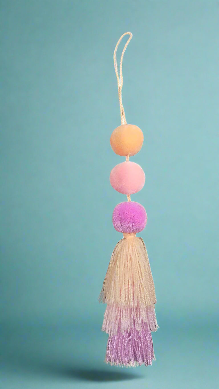 Pastel Multicolor Pompom