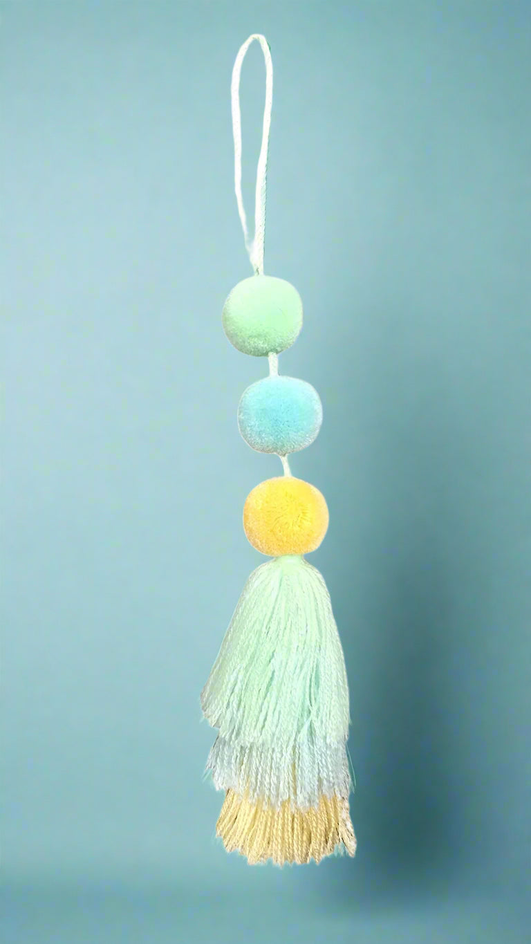 Pastel Multicolor Pompom
