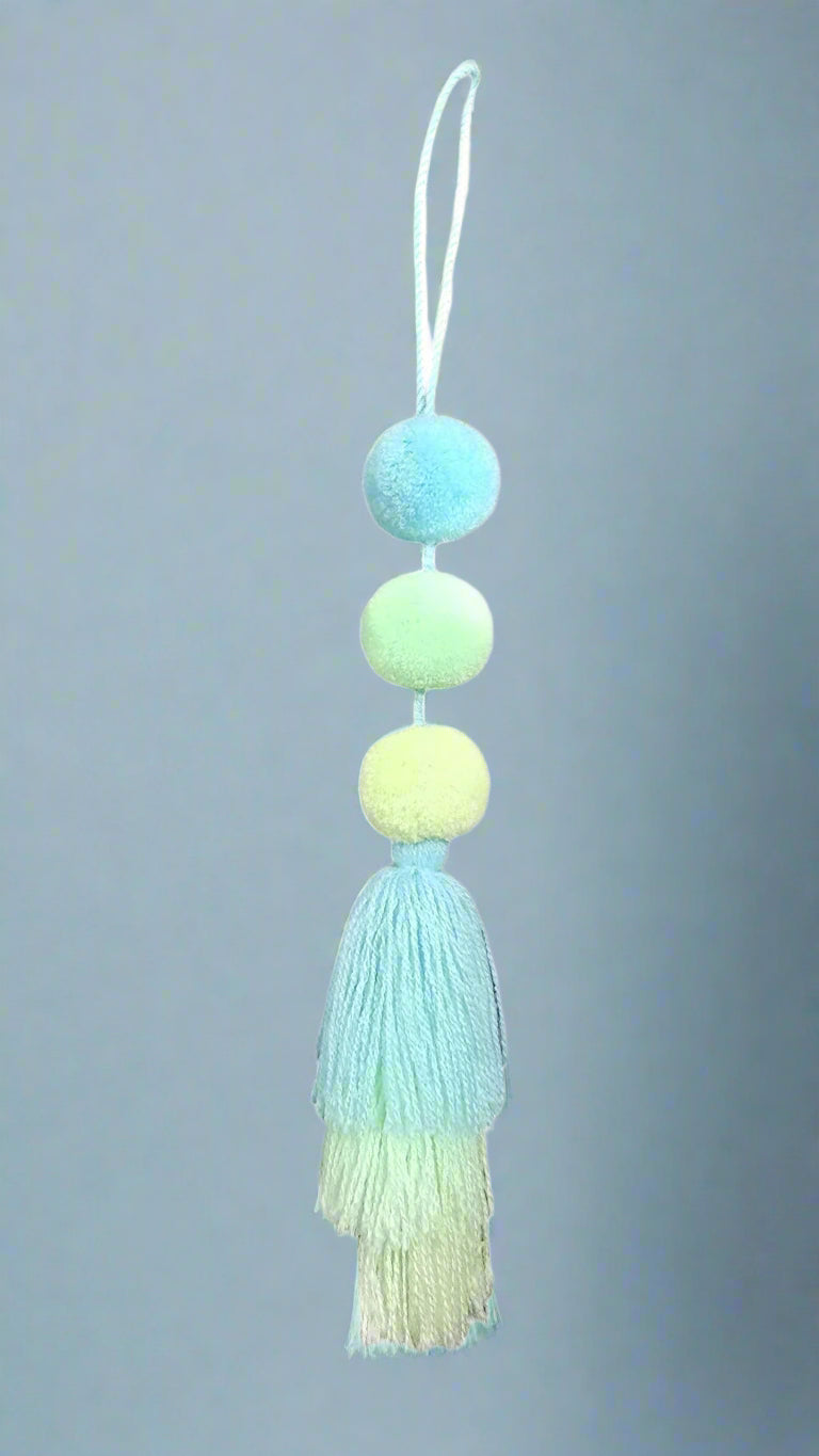 Pastel Multicolor Pompom