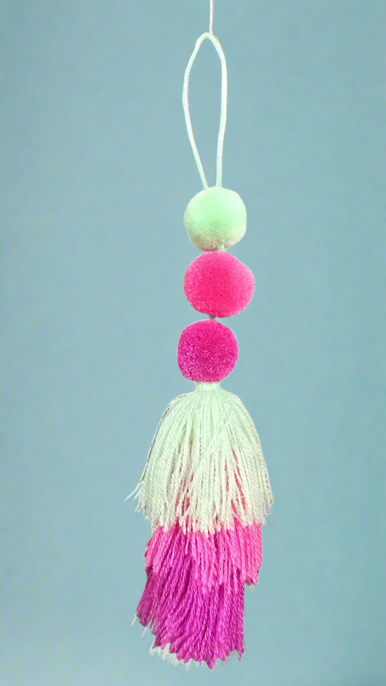 Pastel Multicolor Pompom