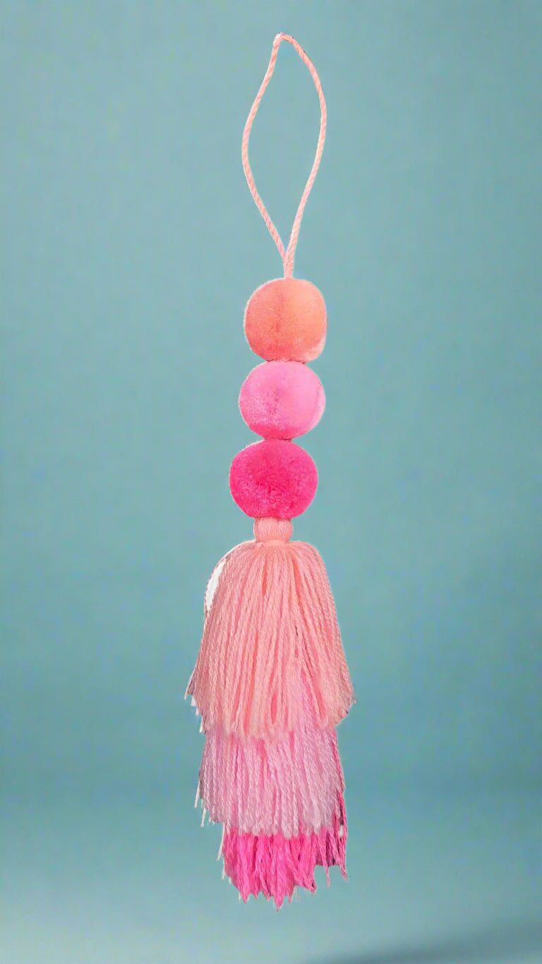Pastel Multicolor Pompom