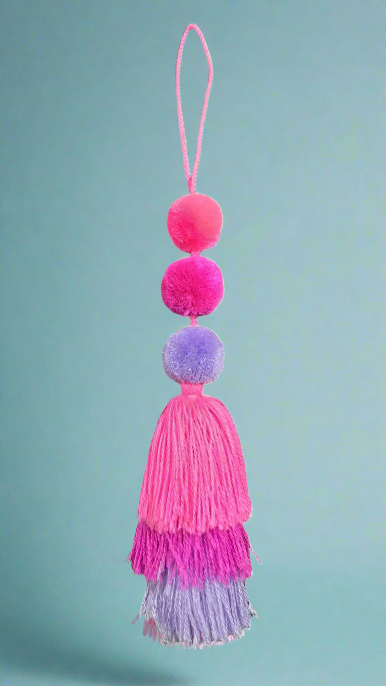 Pastel Multicolor Pompom